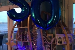 50th Birthday balloons